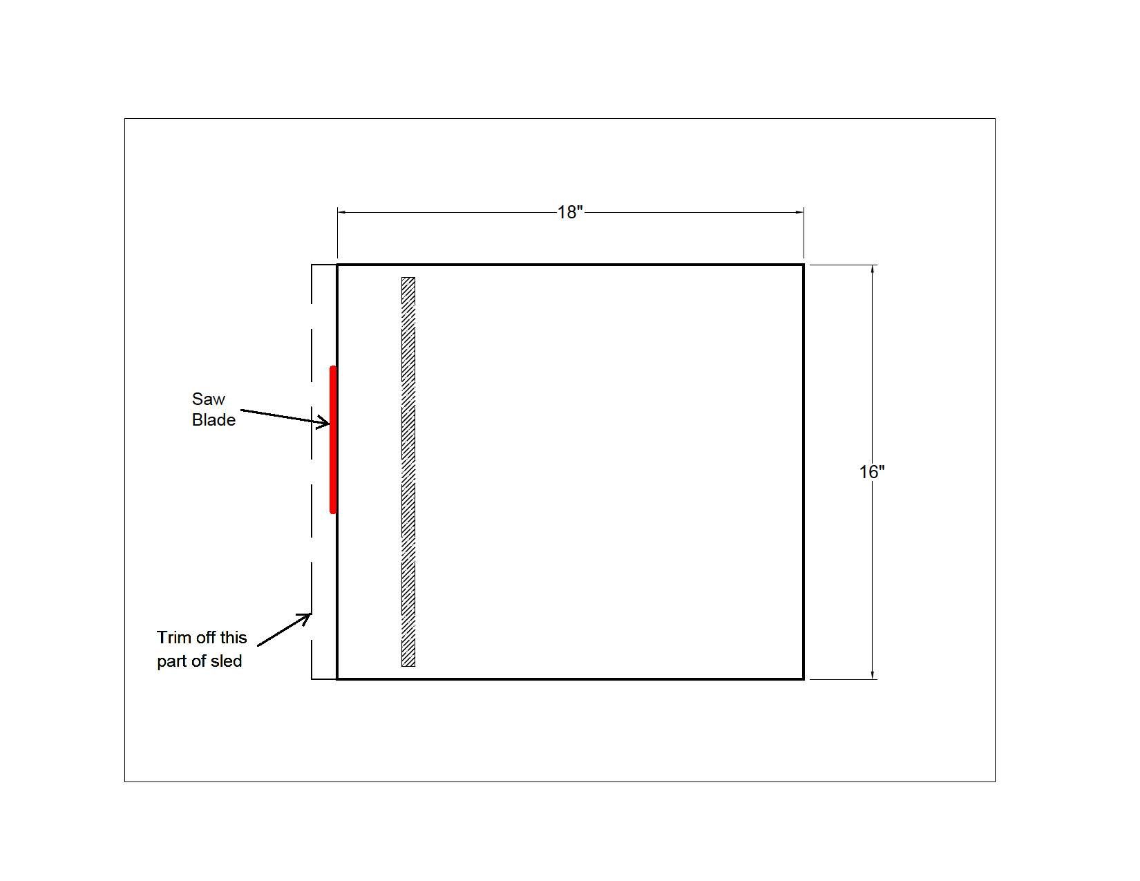 Table Saw Sled for Precise Angled Cuts 7 Steps (with Pictures