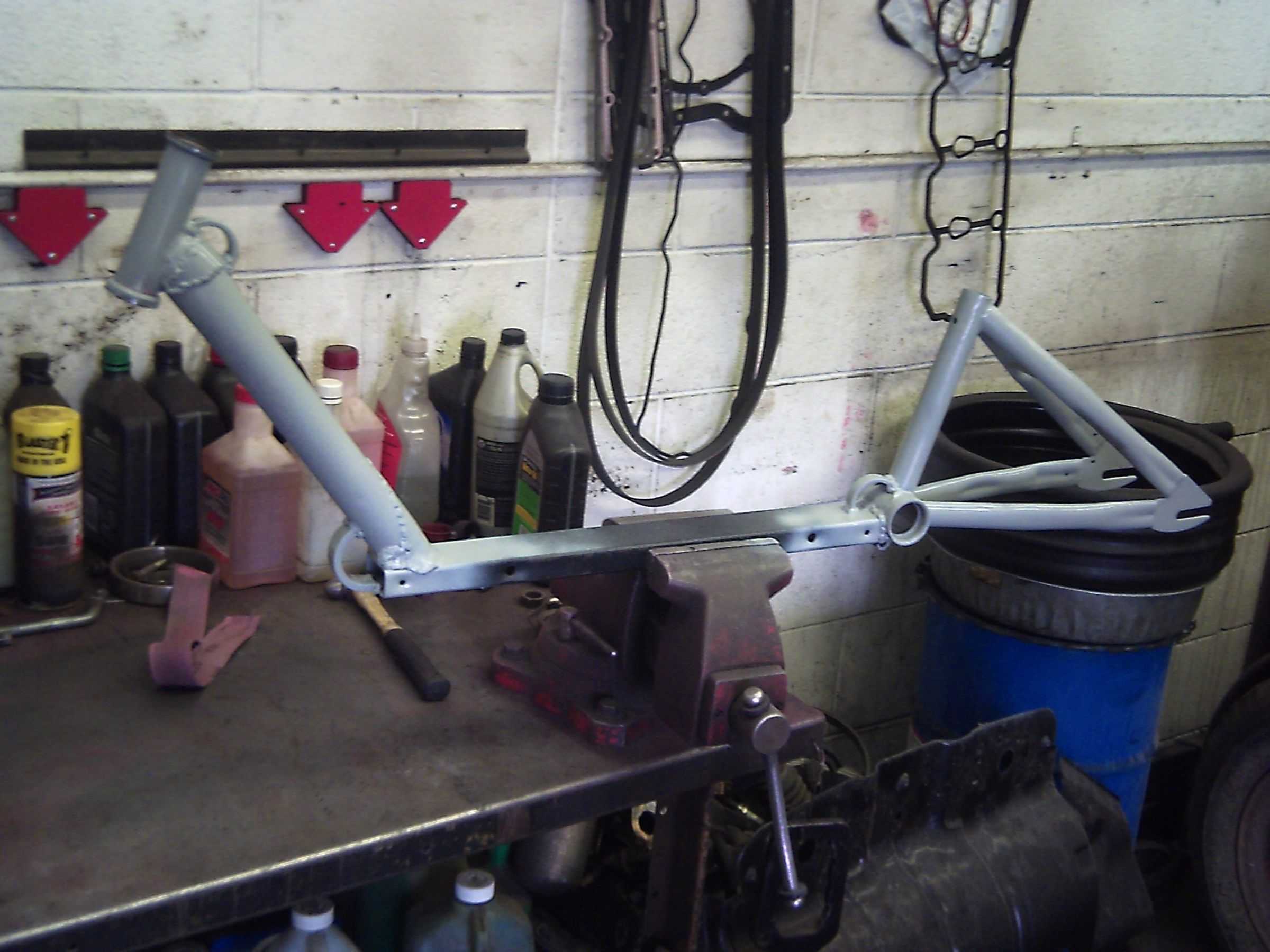 Push Scooter From an Old Bicycle and Salvaged Parts 12 Steps