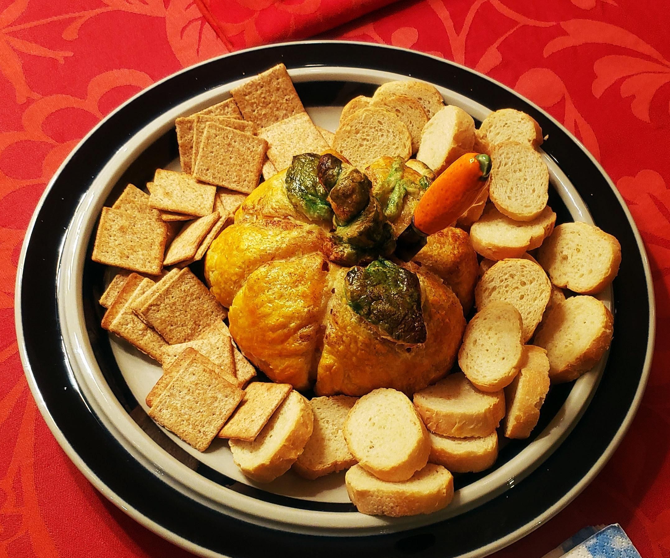 Sweet and Sour Pumpkin Pickles in Puff Pastry