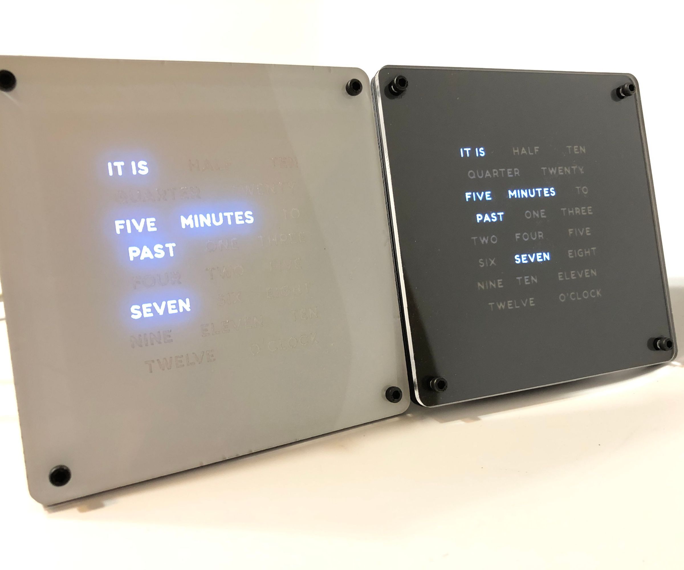 arduino word clock mini DIY Project - Step-by-Step DIY Project | FindingDIY