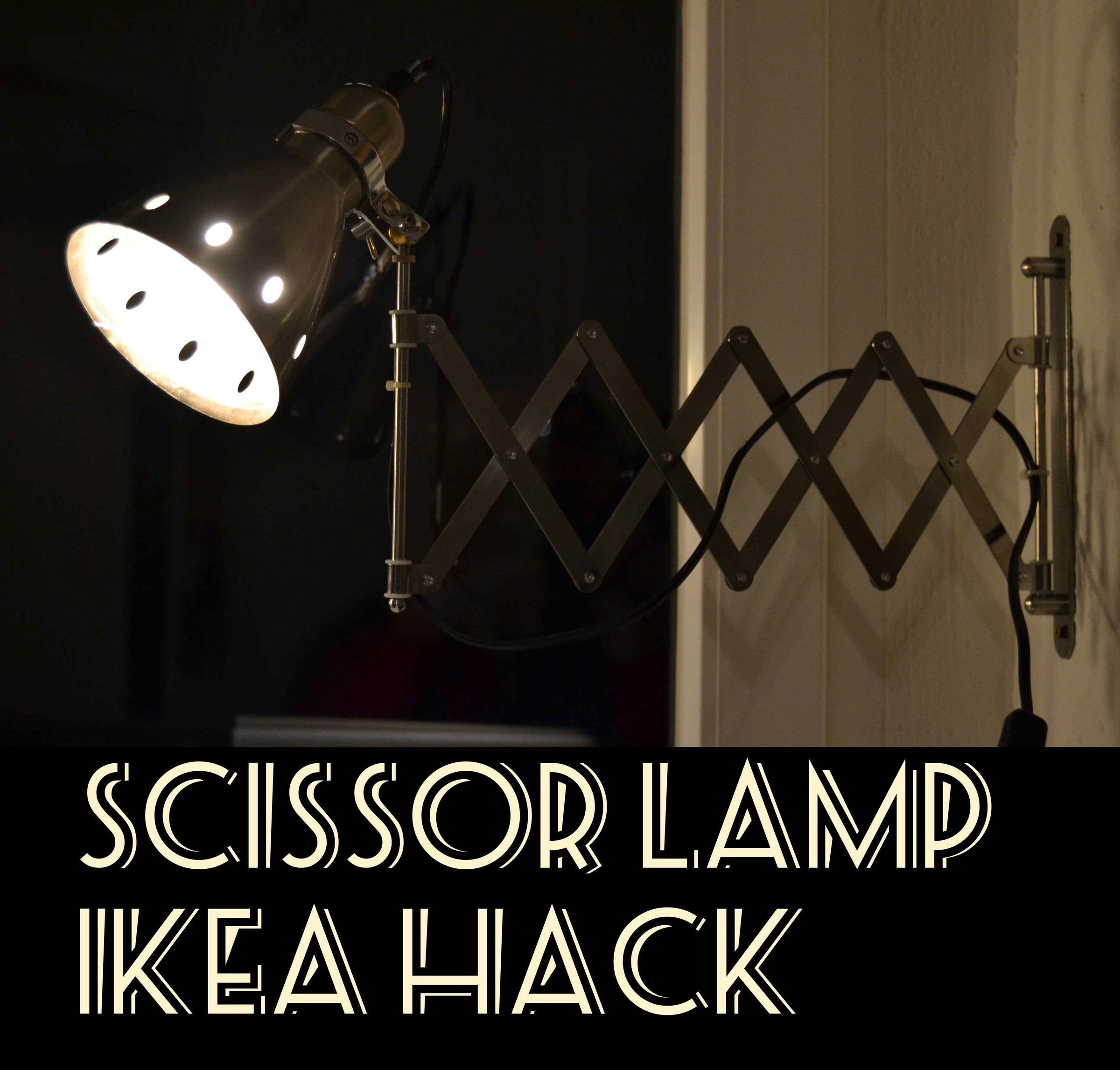 Scissor Lamp Ikea Hack 6 Steps (with Pictures) Instructables