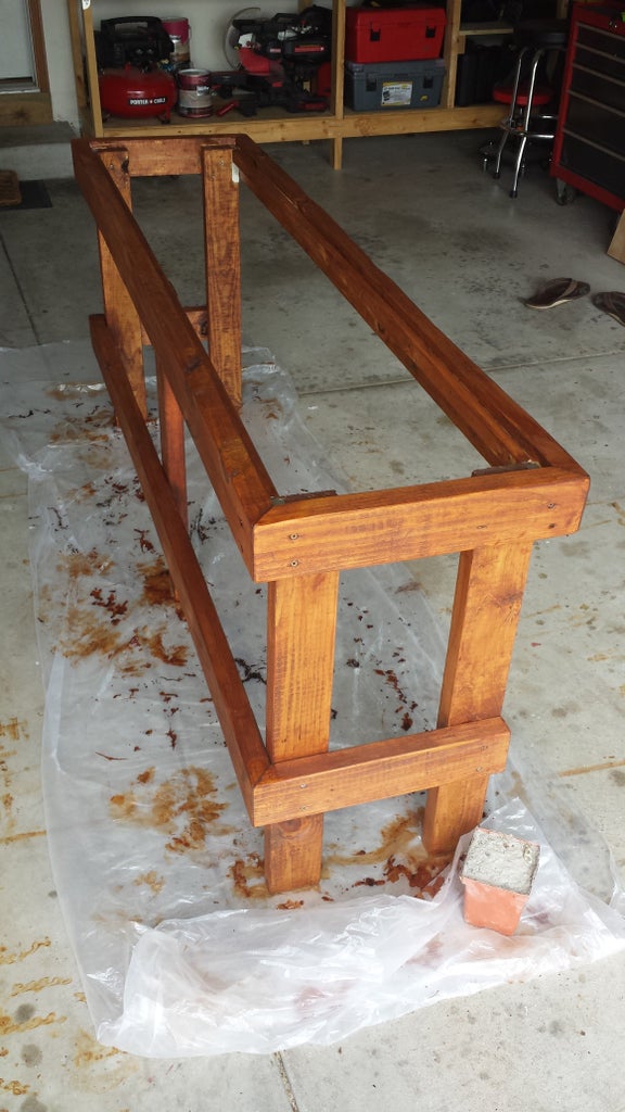 Pallet Wood Top Bar 4 Steps With Pictures Instructables Pallet Wood Top Bar 4 Steps With, Pallet Bar Height Table