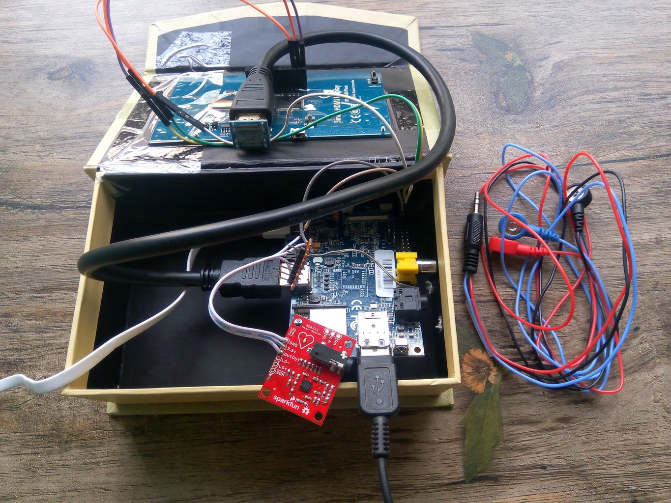 Portable ECG Machine : 9 Steps (with Pictures) Circuit Diagram