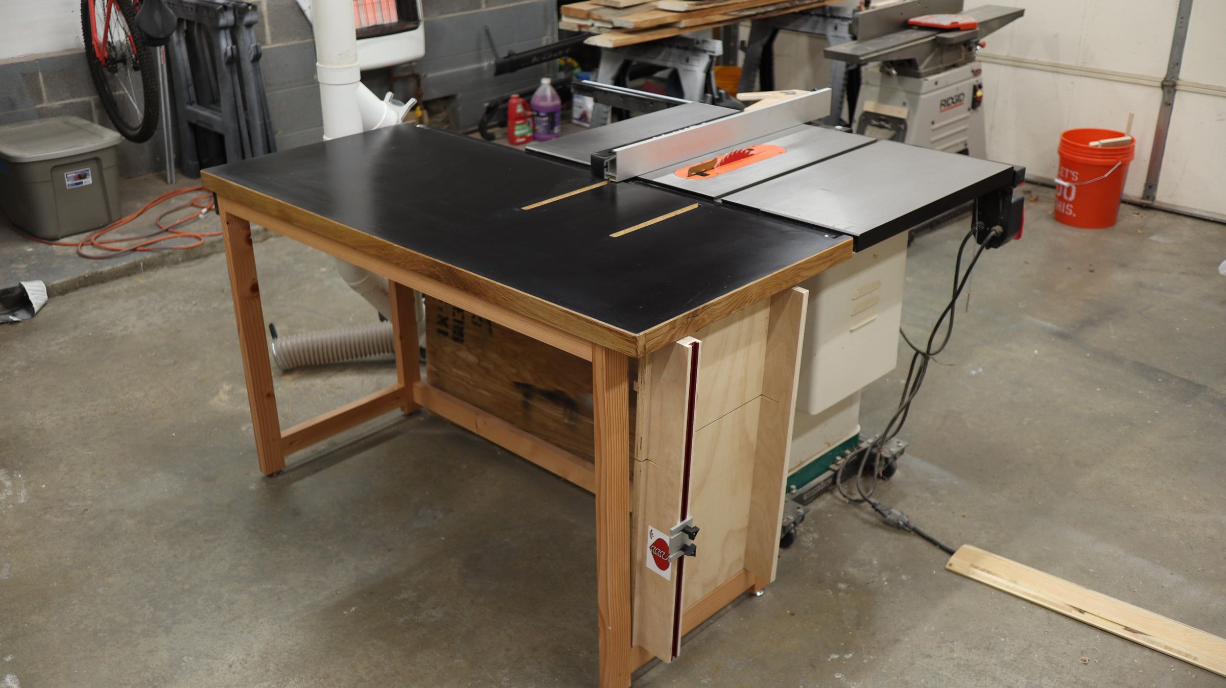 Simple Outfeed Table for the Table Saw 12 Steps (with Pictures