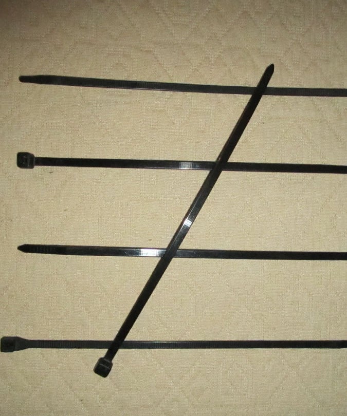 5 Uses for Zip Ties 5 Steps Instructables