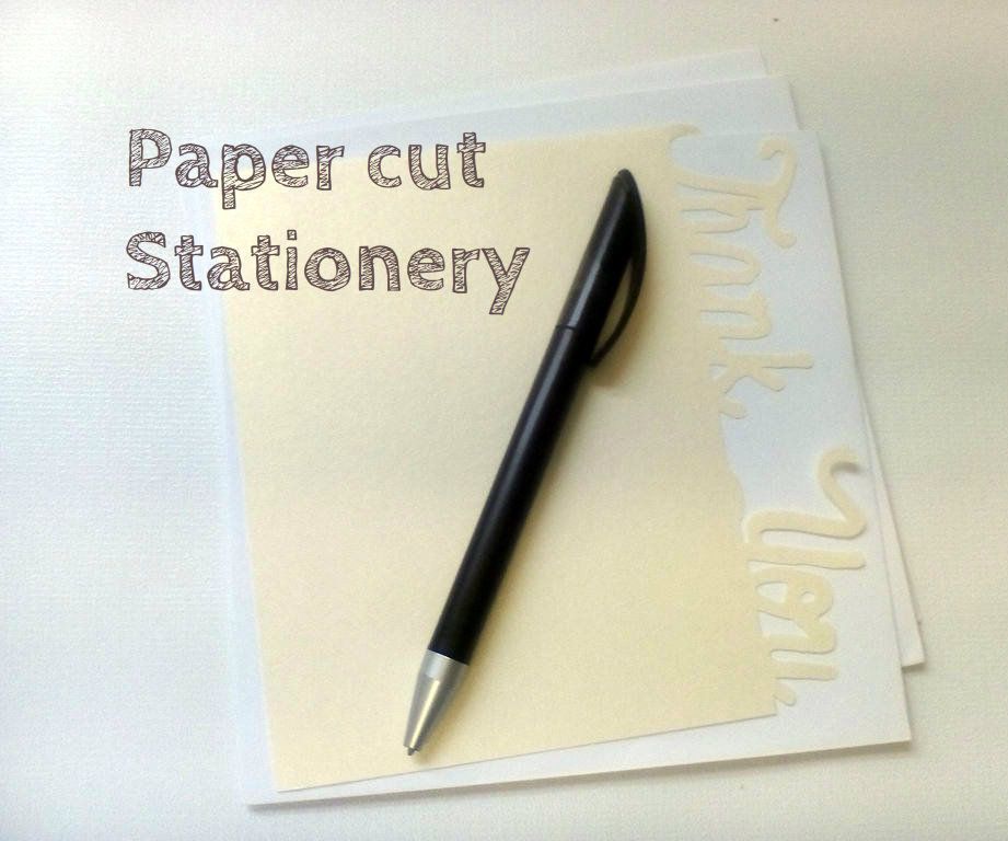 bridal paper cut notecards DIY Project DIY Project Image