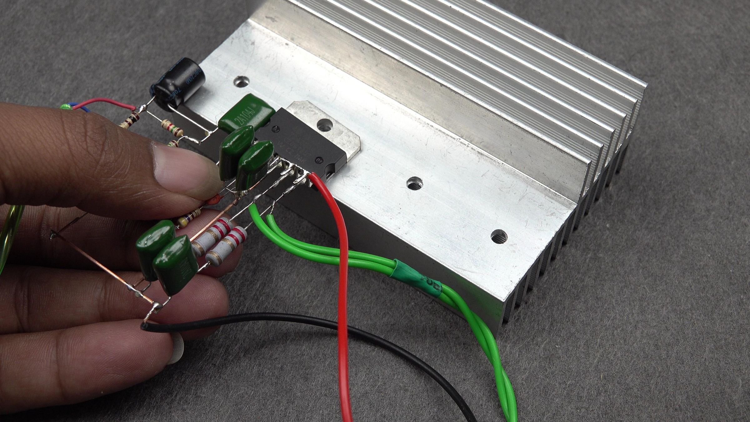 TDA 2004 Make Amplifier Circuit With Power Supply JLCPCB 15 Steps