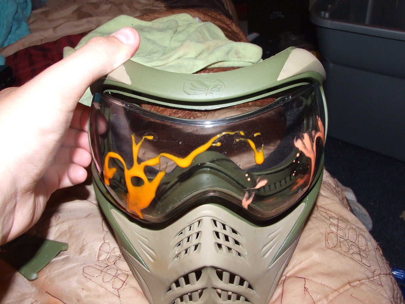 How To Clean A Paintball Mask