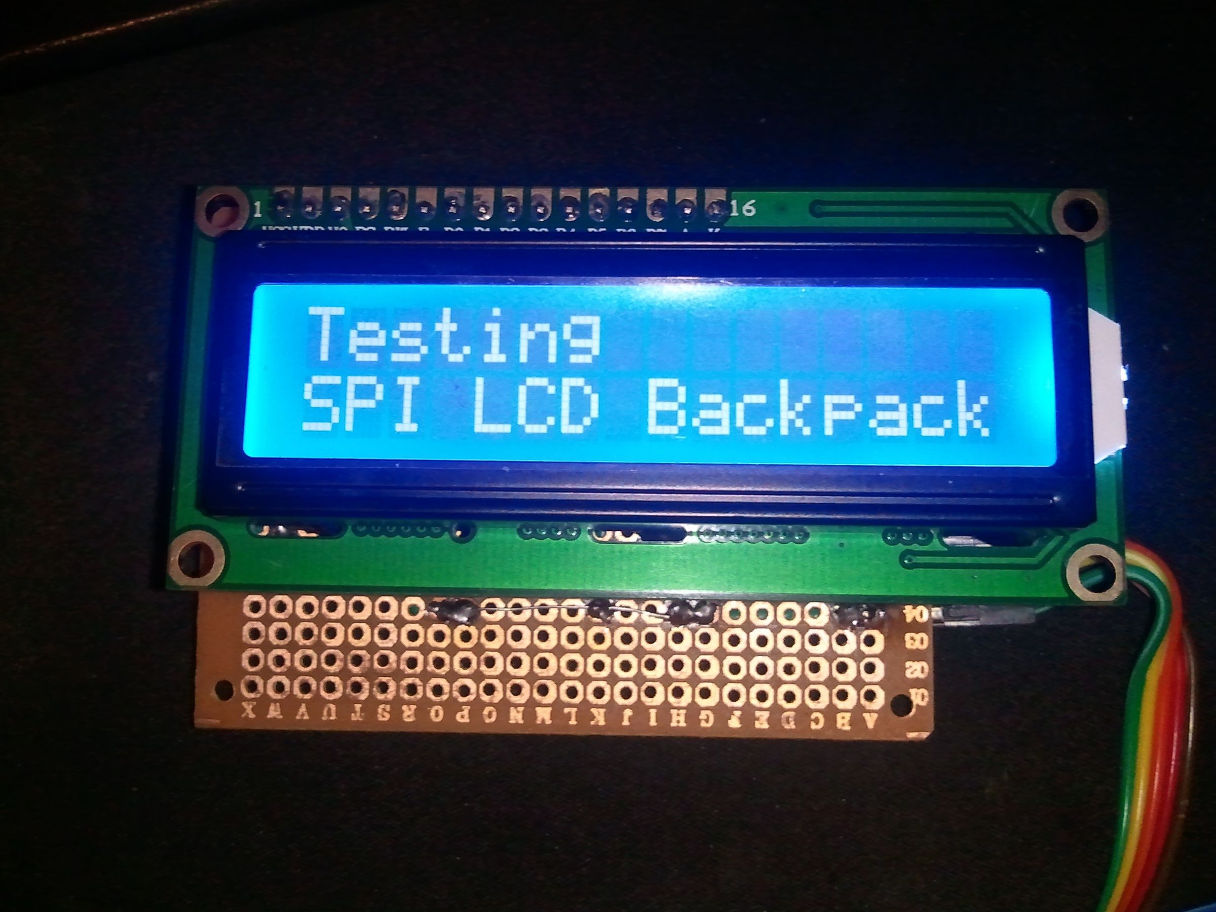 3-wire hd44780 lcd for less than 1 dollar DIY Project DIY Project Image