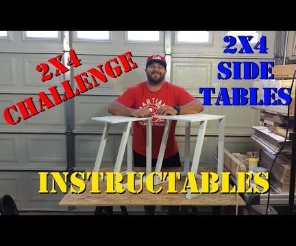 2x4 contest - how to make a pair of nesting side tables DIY Project DIY Project Image