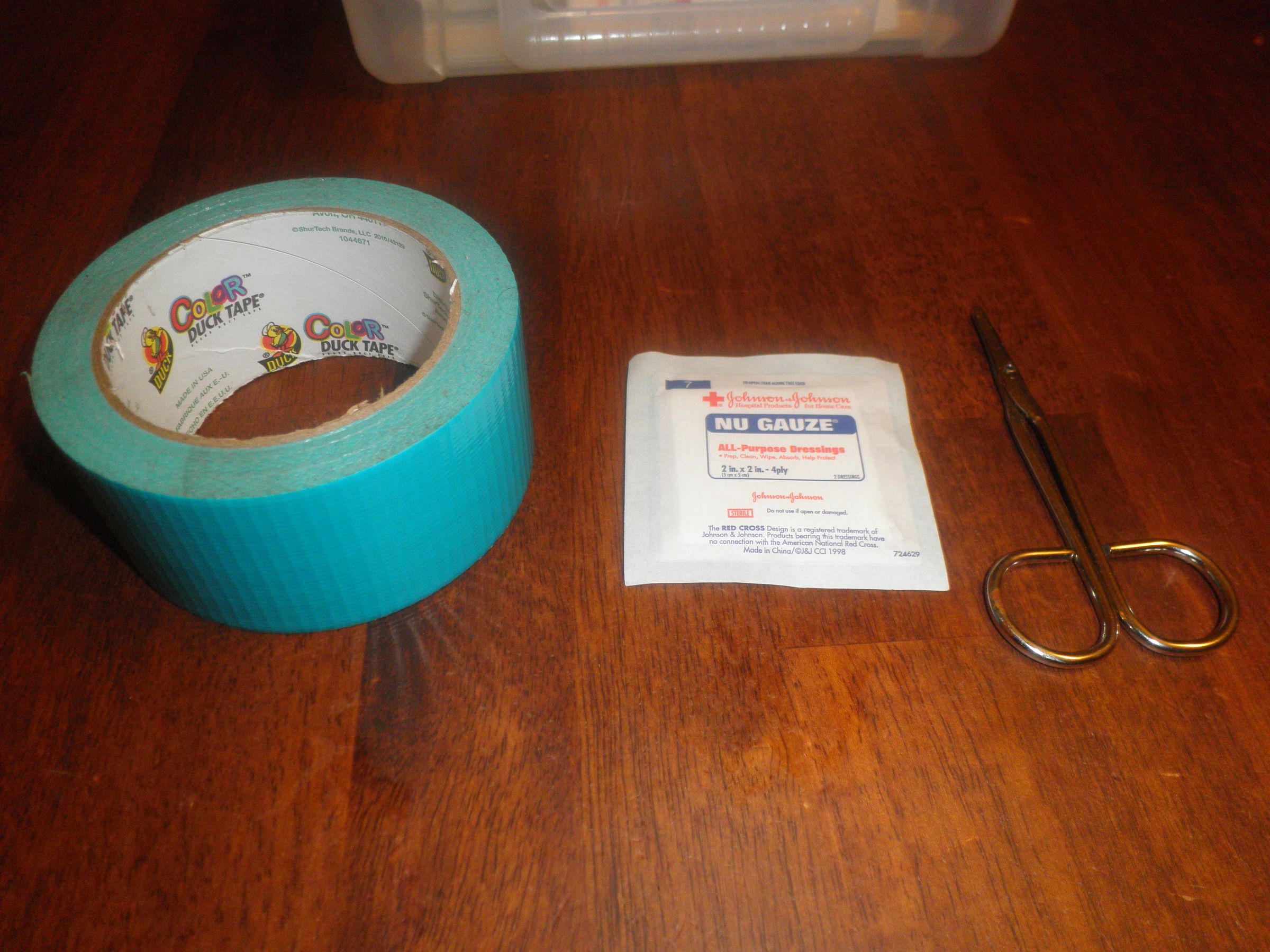 Duct Tape in Your First Aid Kit 8 Steps (with Pictures) Instructables