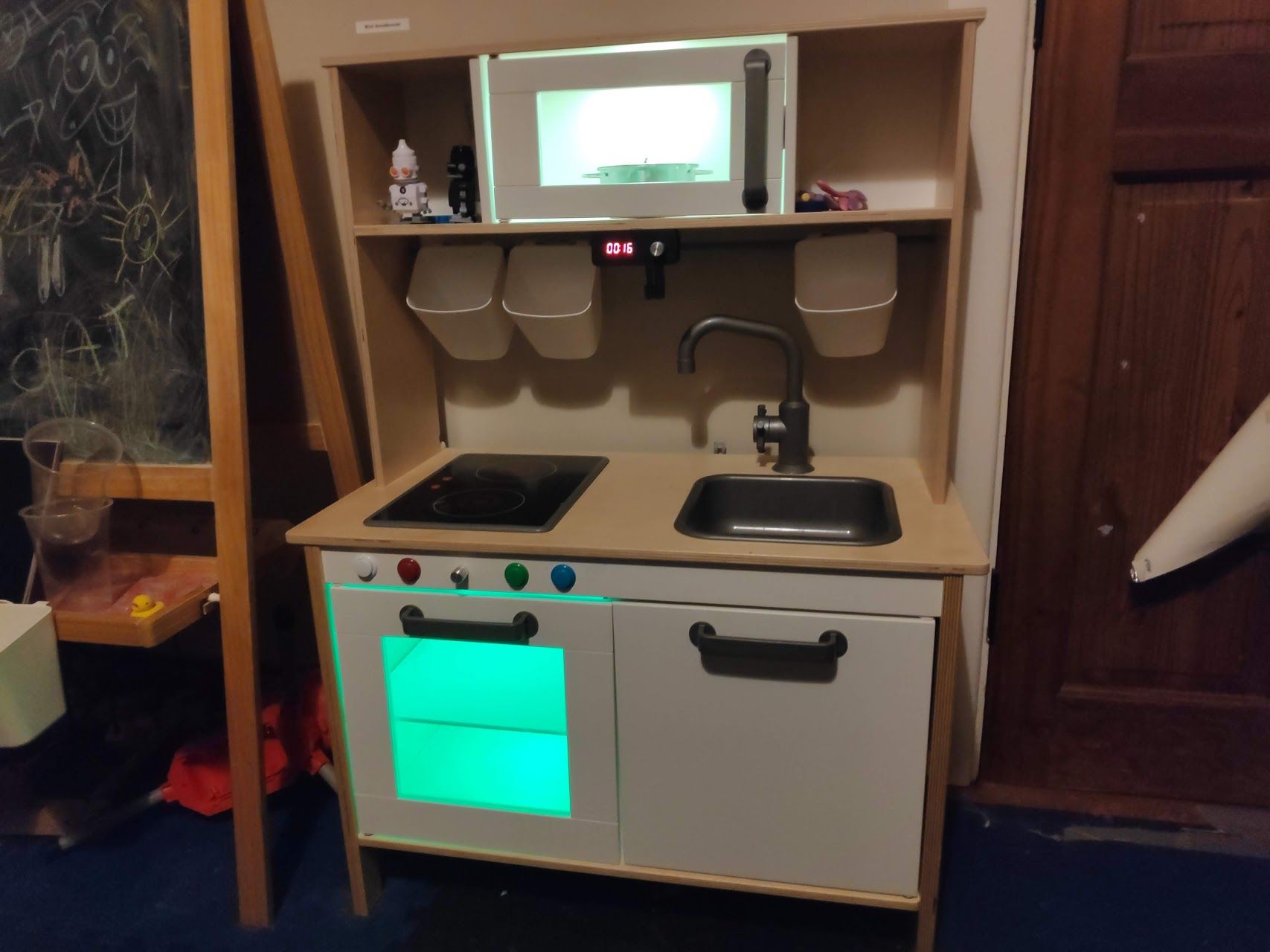ikea kids kitchen lights mod 11 steps with pictures instructables