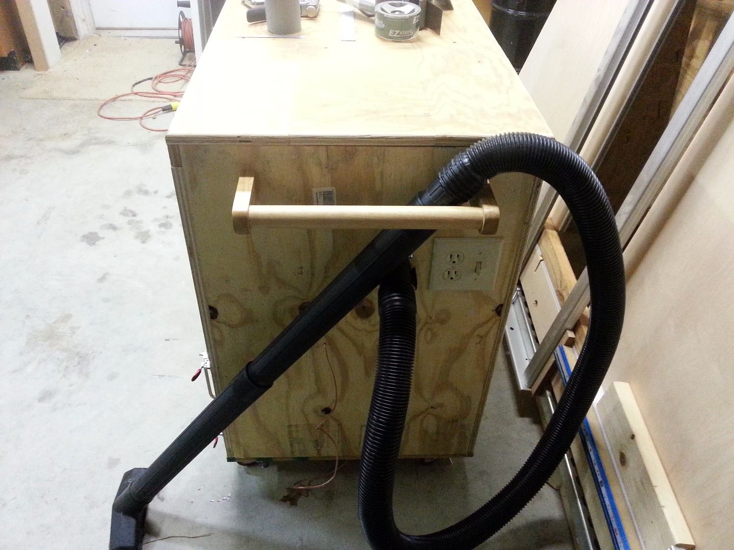 Portable Dust Collection System With Noise Reduction & Dust Separator