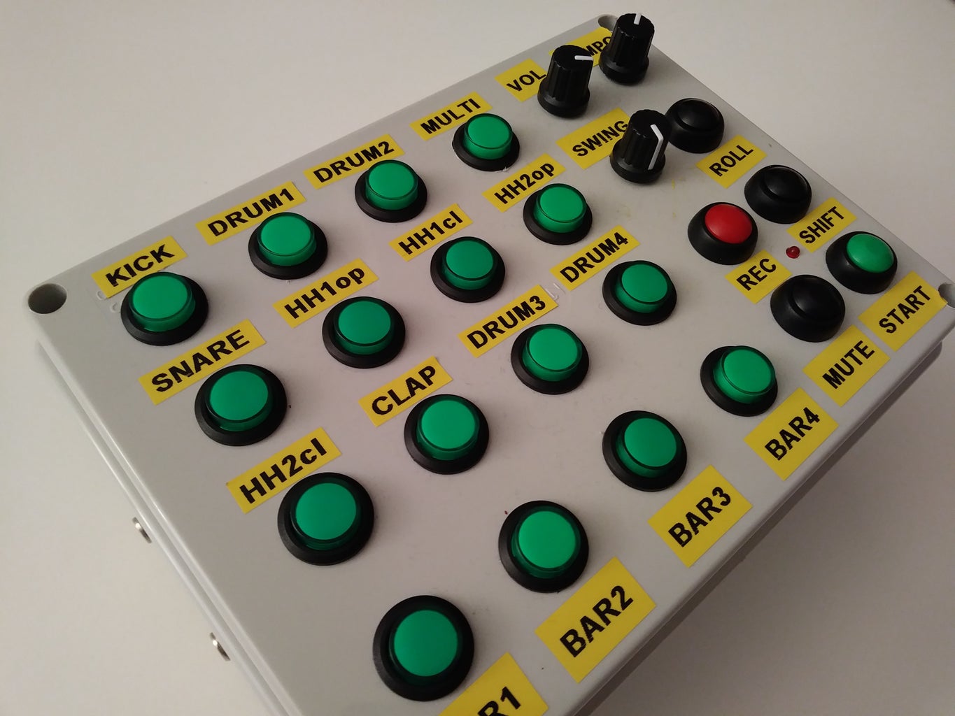 Arduino MIDI Rhythm Section Sequencer : 8 Steps (with Pictures ...
