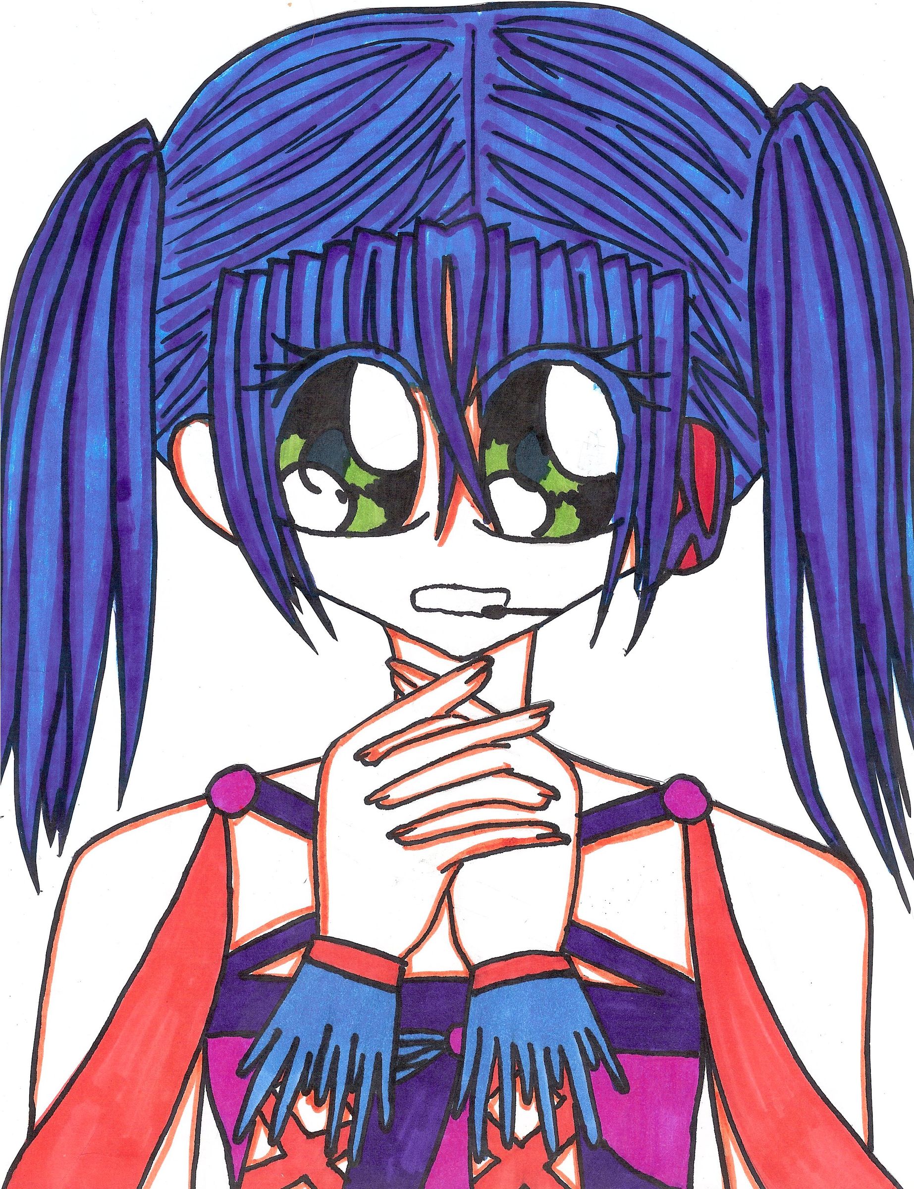 DIY guide for Chika Manga Drawing with step-by-step instructions