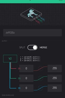 Coding and Creating a Project in Blynk Application.