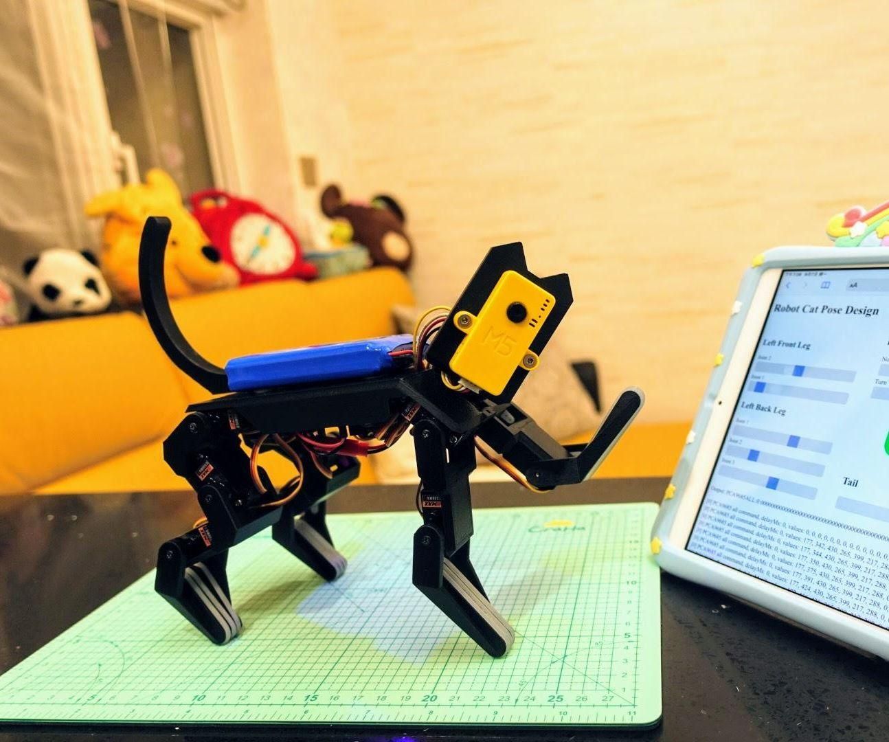 arduino robot cat