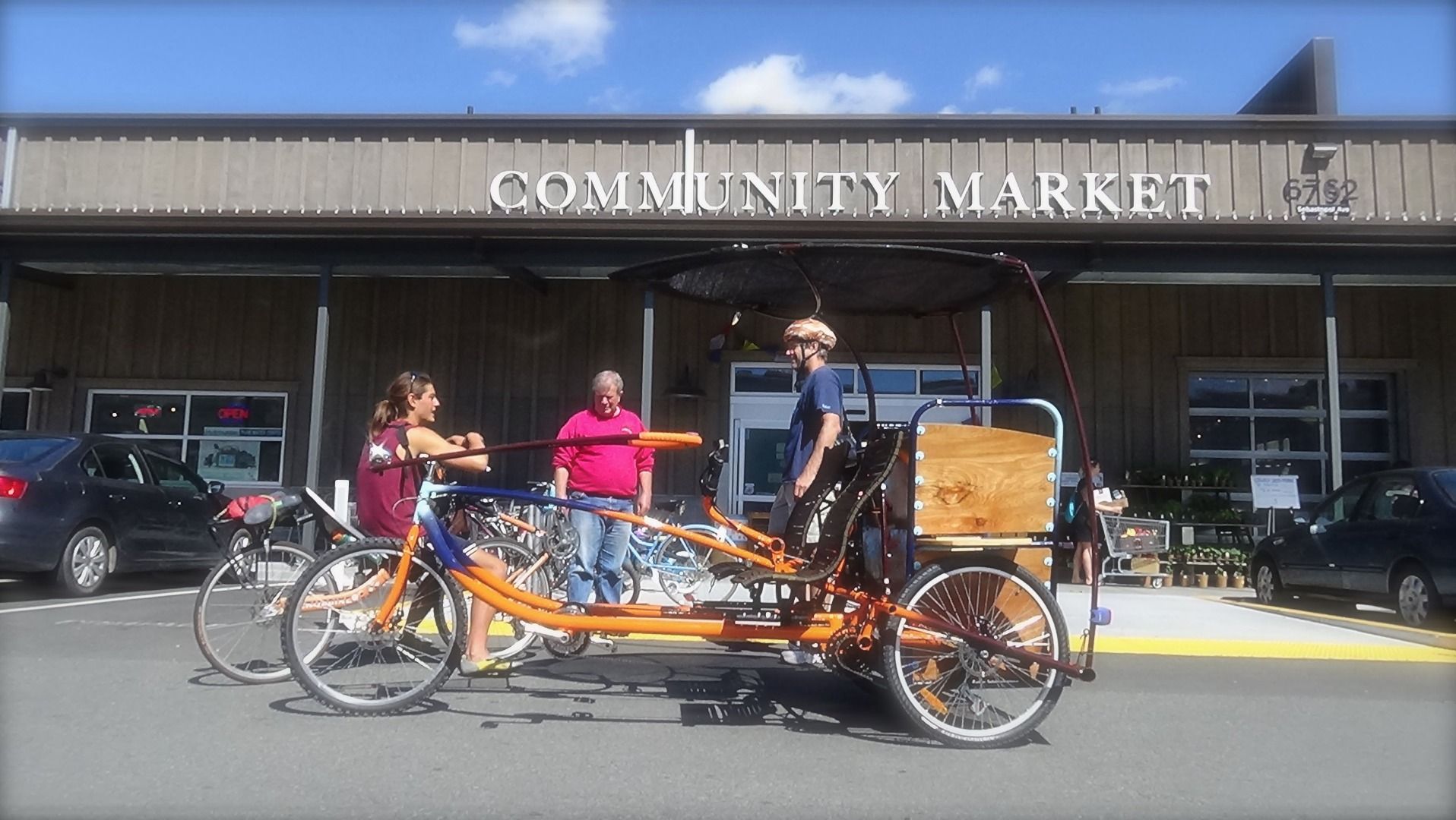Sociable Tandem Cargo Trike 17 Steps (with Pictures) Instructables