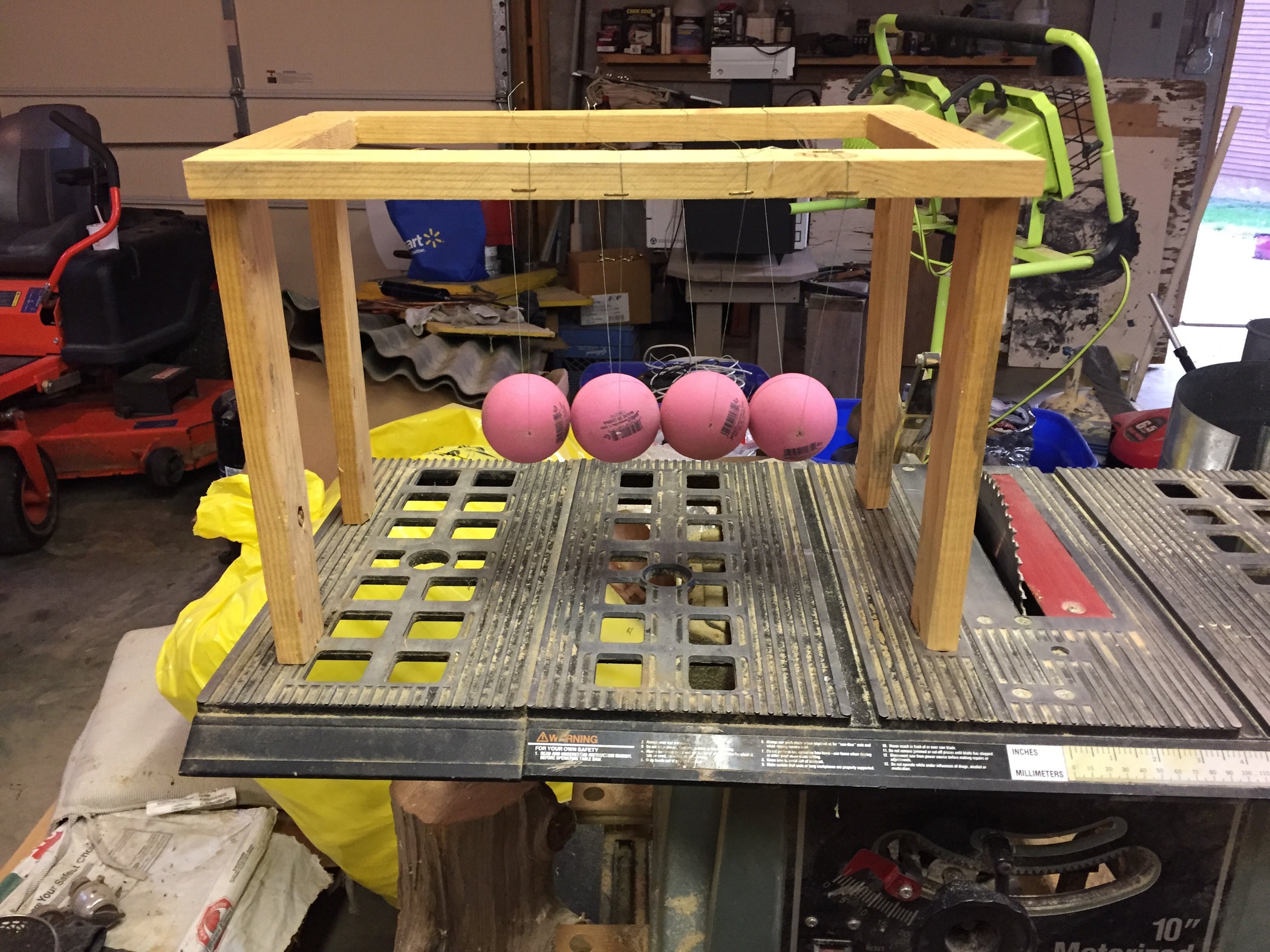 Newtons Cradle 5 Steps Instructables