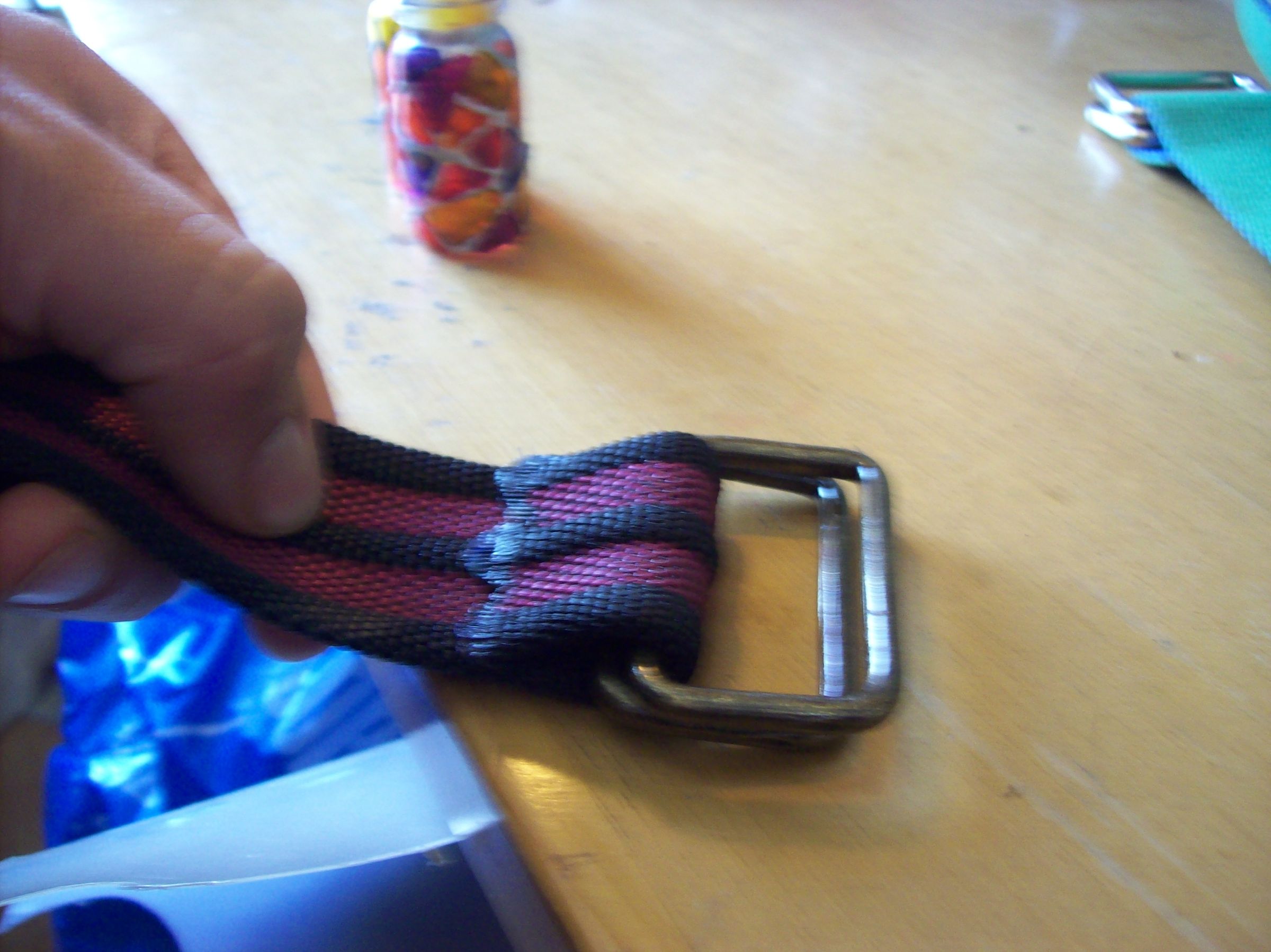 Homemade Belt. (No Sew) 3 Steps Instructables
