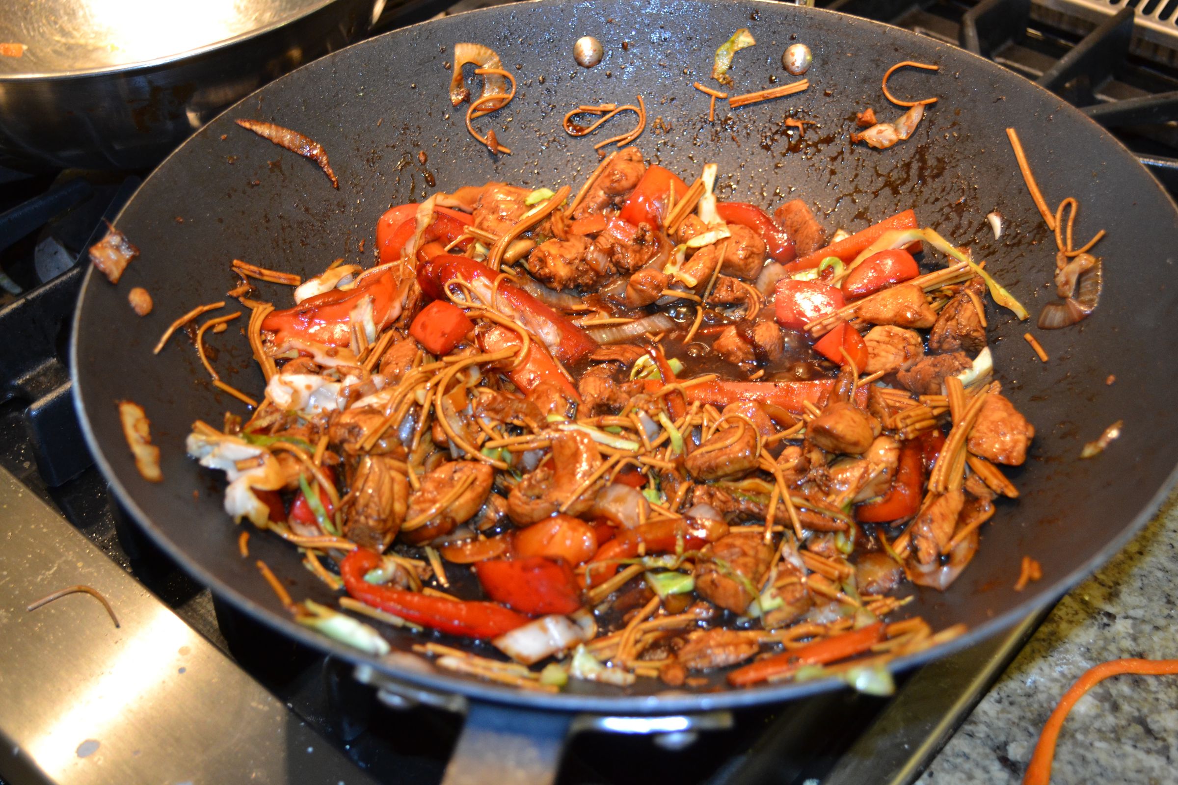 Chicken Yakisoba