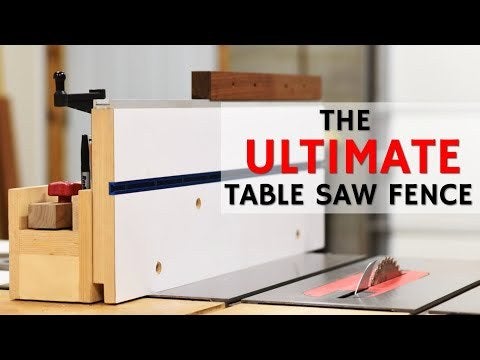 My Ultimate Table Saw Fence 13 Steps With Pictures Instructables