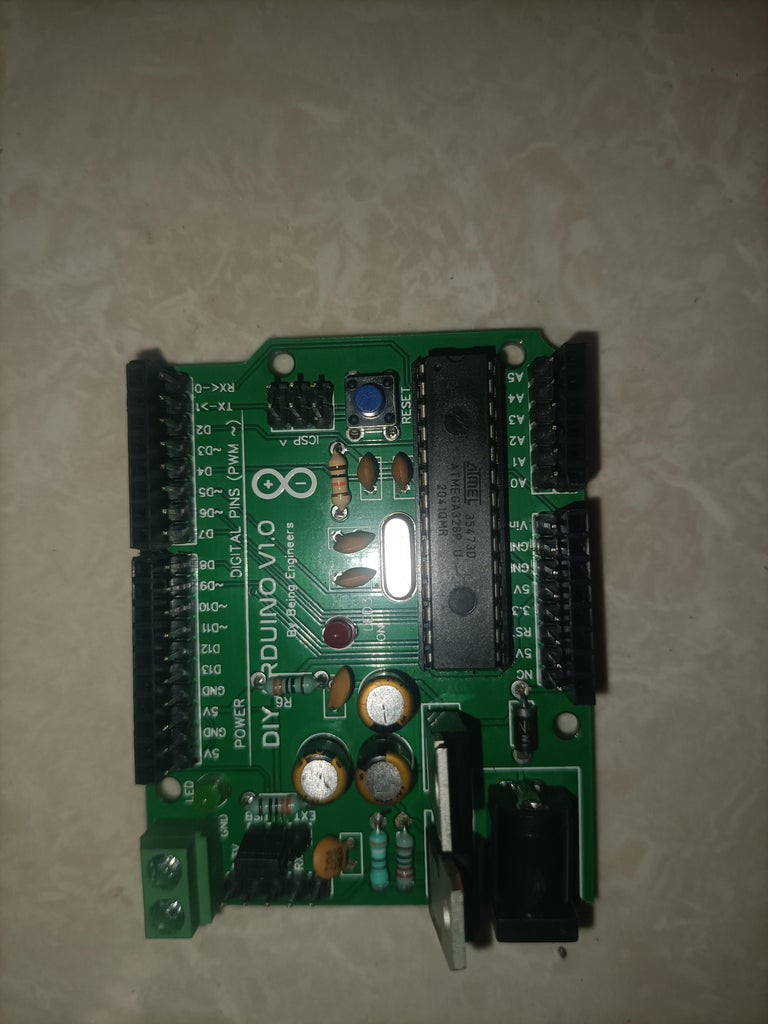 DIY Arduino UNO | How to Make Your Own Arduino Uno Board : 8 Steps ...