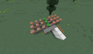 Minecraft 3x3 Door No Pistons 6 Steps Instructables Minecraft 3x3 Door No Pistons 6 Steps Instructables