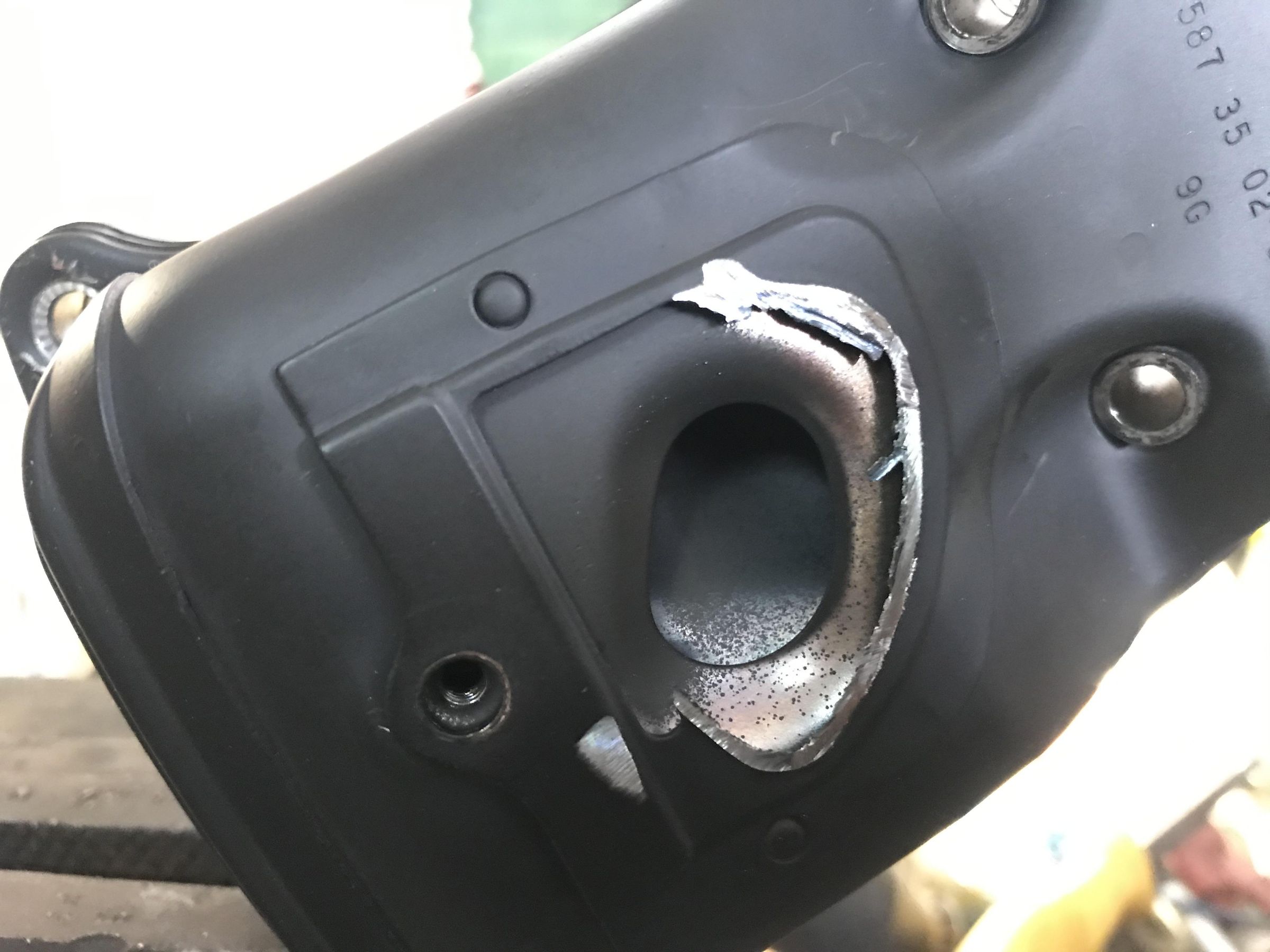 Chainsaw Muffler Modification 572XP Husqvarna 5 Steps Instructables