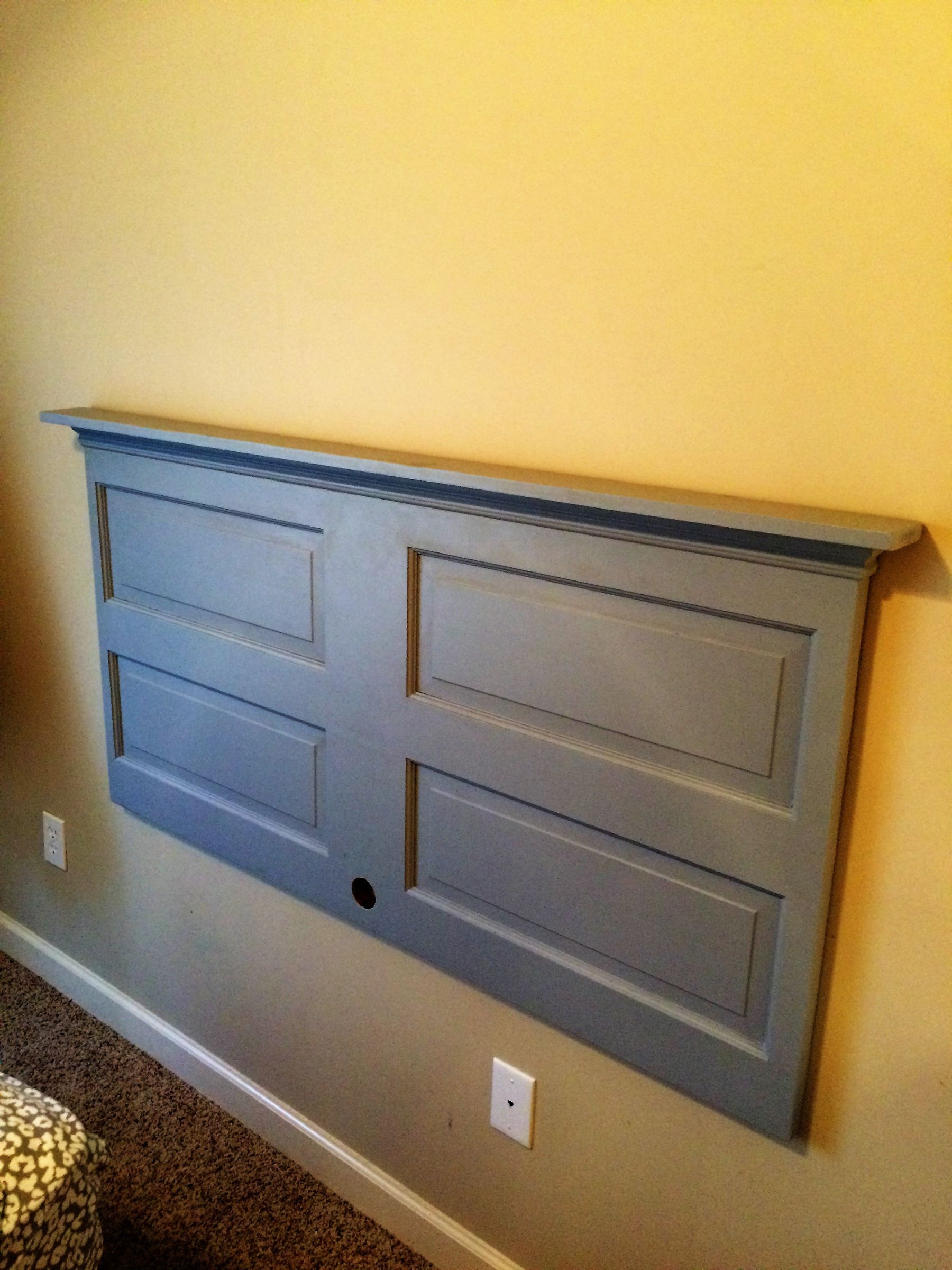 DIY Headboard From Reclaimed Door 7 Steps (with Pictures) Instructables