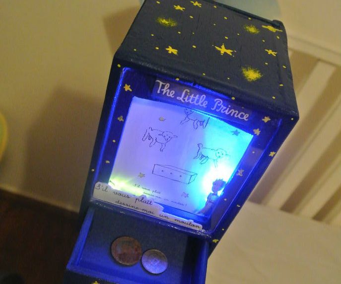 ''little prince'' balsa light box DIY Project DIY Project Image