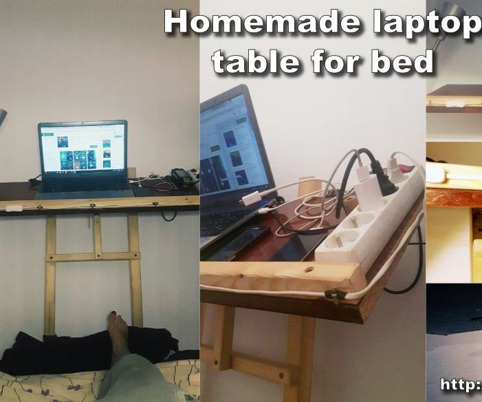 Homemade Laptop Table for Bed 5 Steps (with Pictures) Instructables