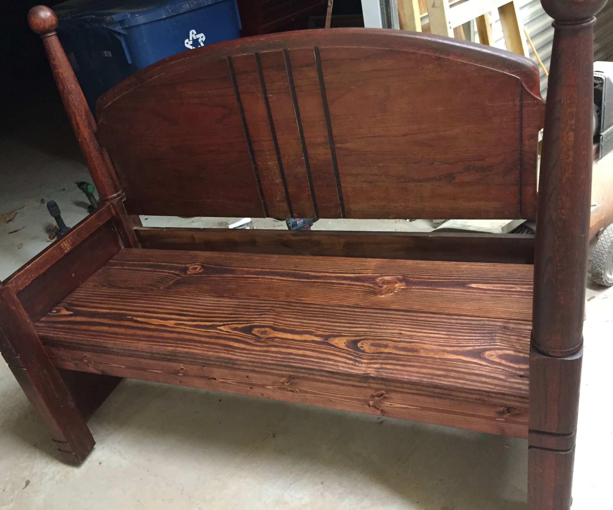 Bed Frame Bench Instructables