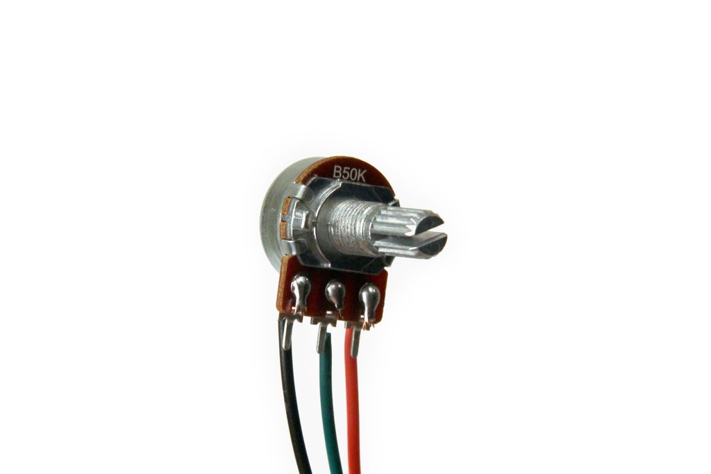 Wire a Potentiometer As a Variable Resistor - Instructables Five Wire Potentiometer Wiring Diagram Instructables