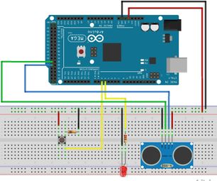 arduino - hc sr04 ultrasonic distance sensor/ ultrasonic range sensor ...