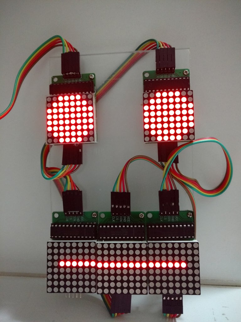 Controlling LED Matrix Array With Arduino Uno (Arduino Powered Robot ...
