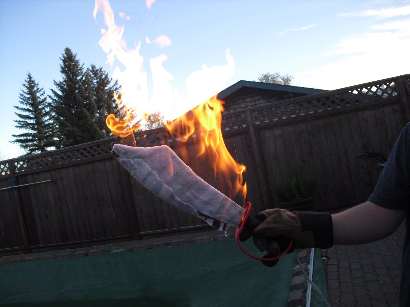 Awesome Flame Sword 6 Steps Instructables