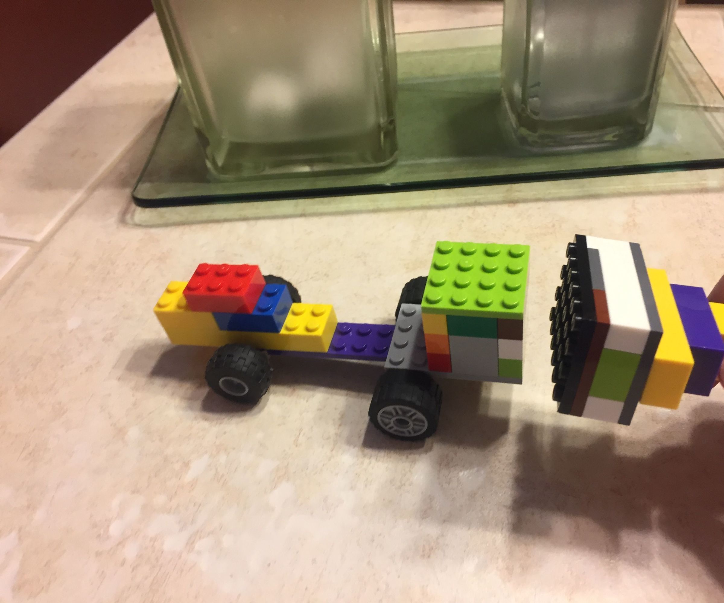 LEGO Car That Moves With Magnets : 13 