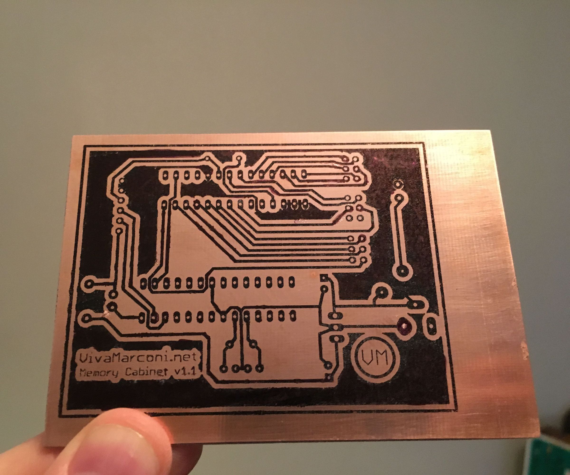 Etch a Circuit Board With Kitchen Supplies
