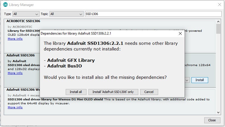 Get the Extra Libraries Needed