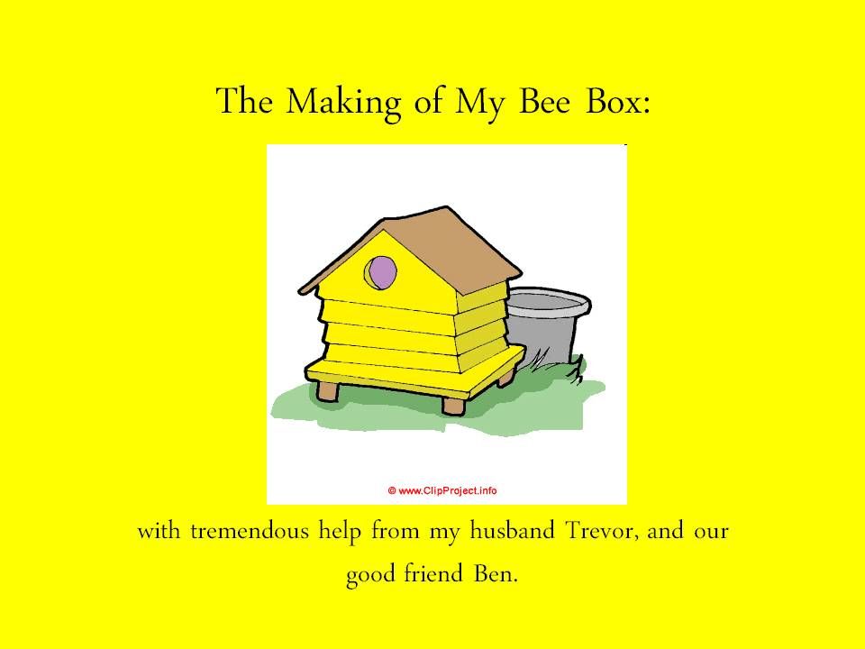 DIY guide for A bee-utiful bee box for a hive with step-by-step instructions