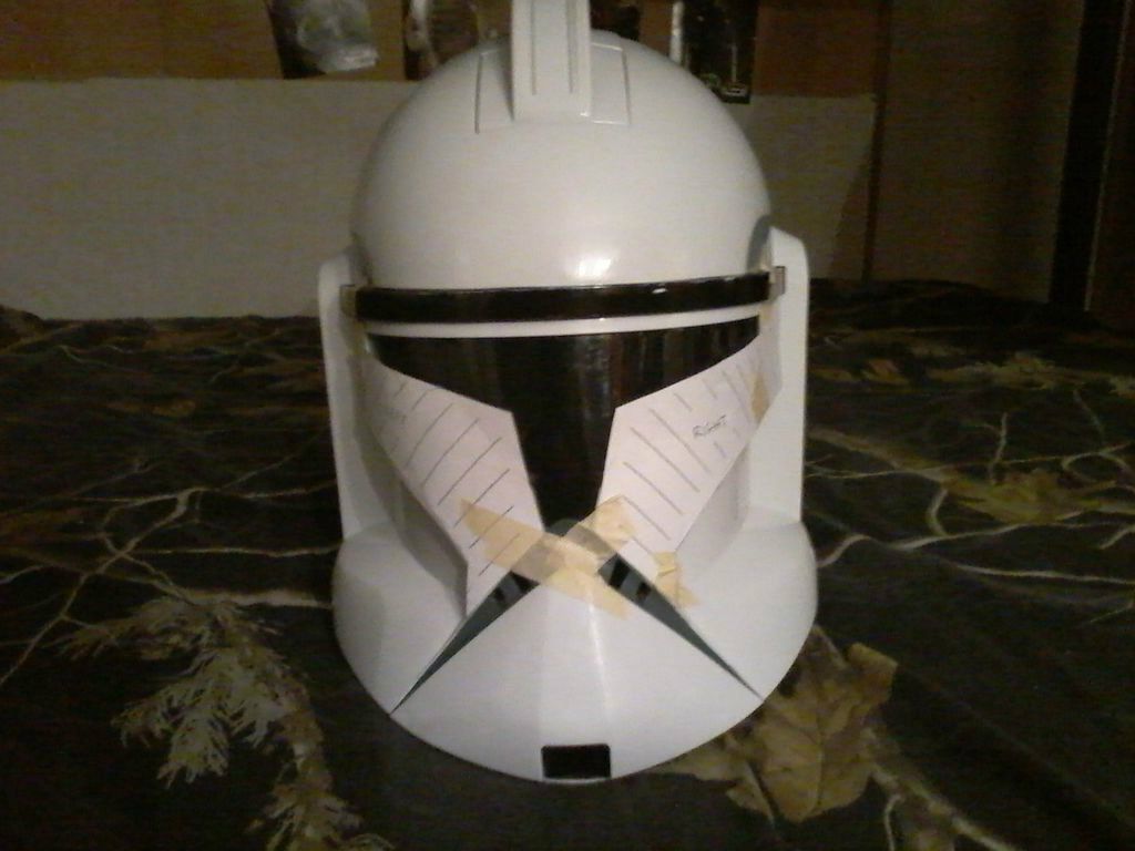 HASBRO CLONE TROOPER HELMET MOD : 9 