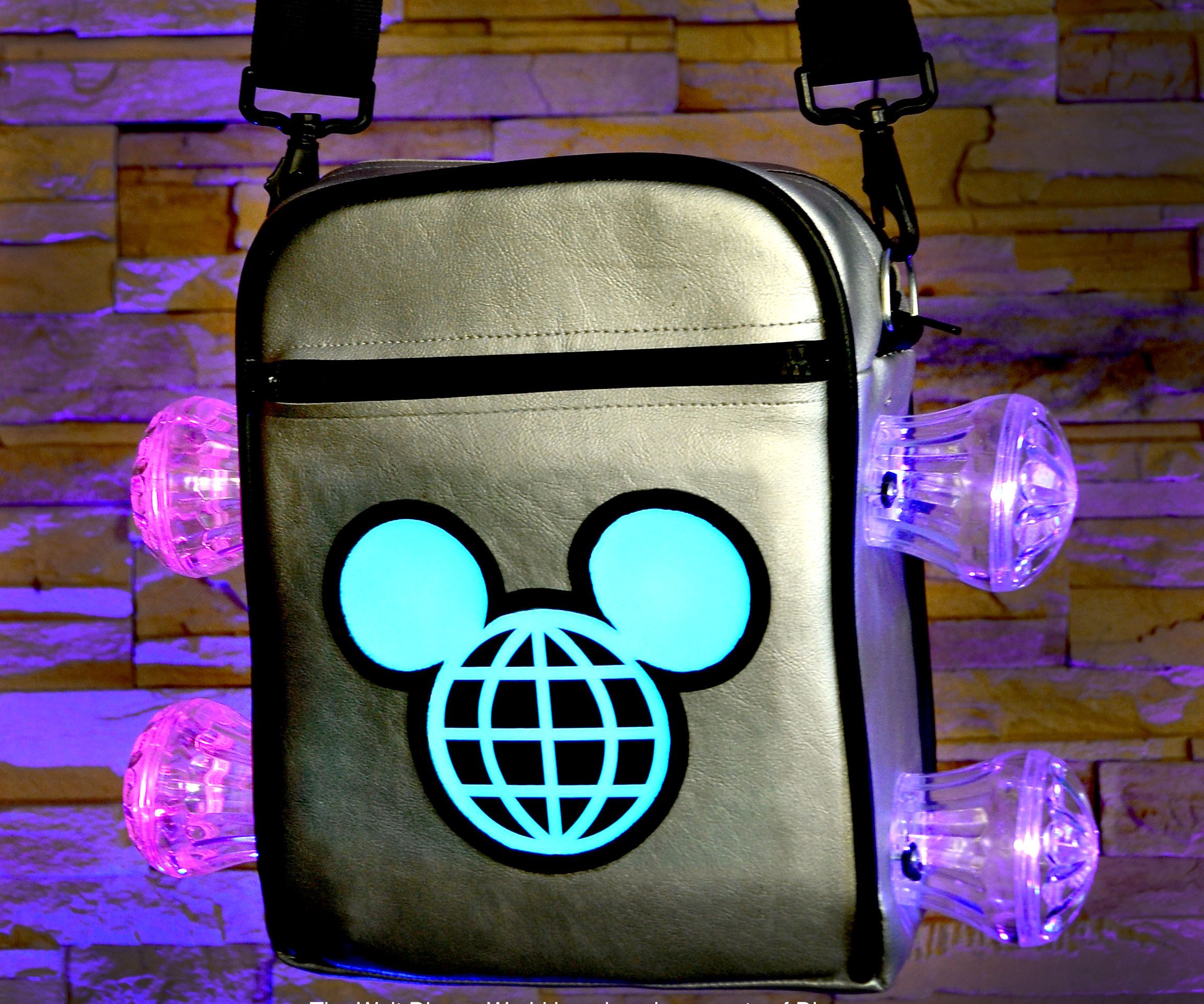 DIY guide for Custom Disney World bag featuring Made with Magic technology with step-by-step instructions