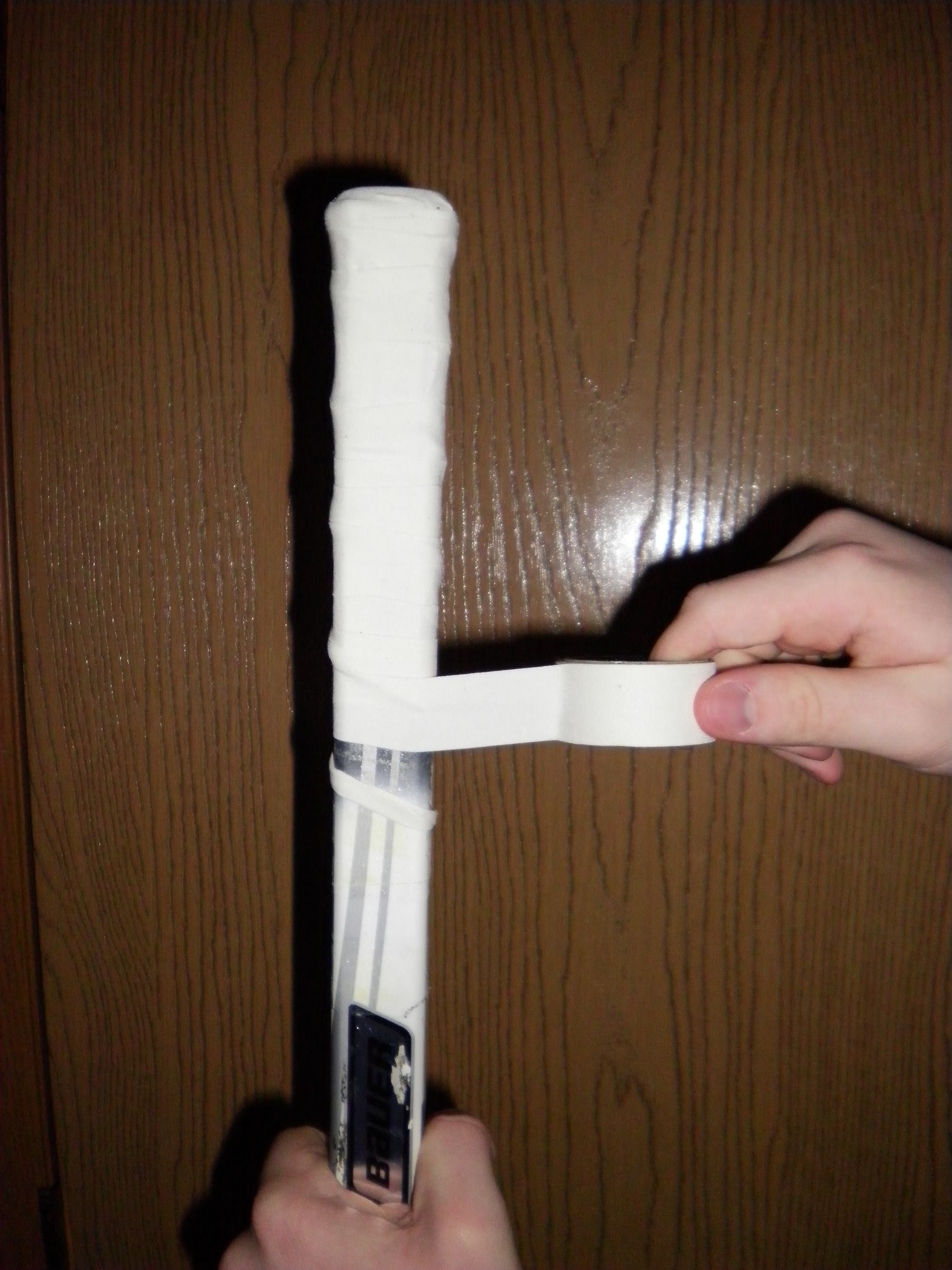 Taping a Hockey Stick 9 Steps Instructables
