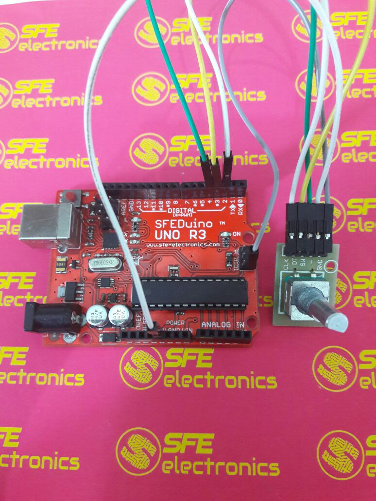 Tutorial of Rotary Encoder With Arduino : 6 Steps - Instructables