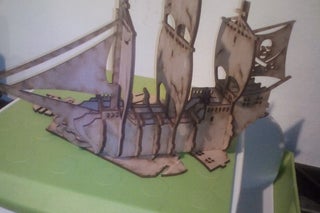 Download Pirate Ship For Laser Cutter 3 Steps Instructables