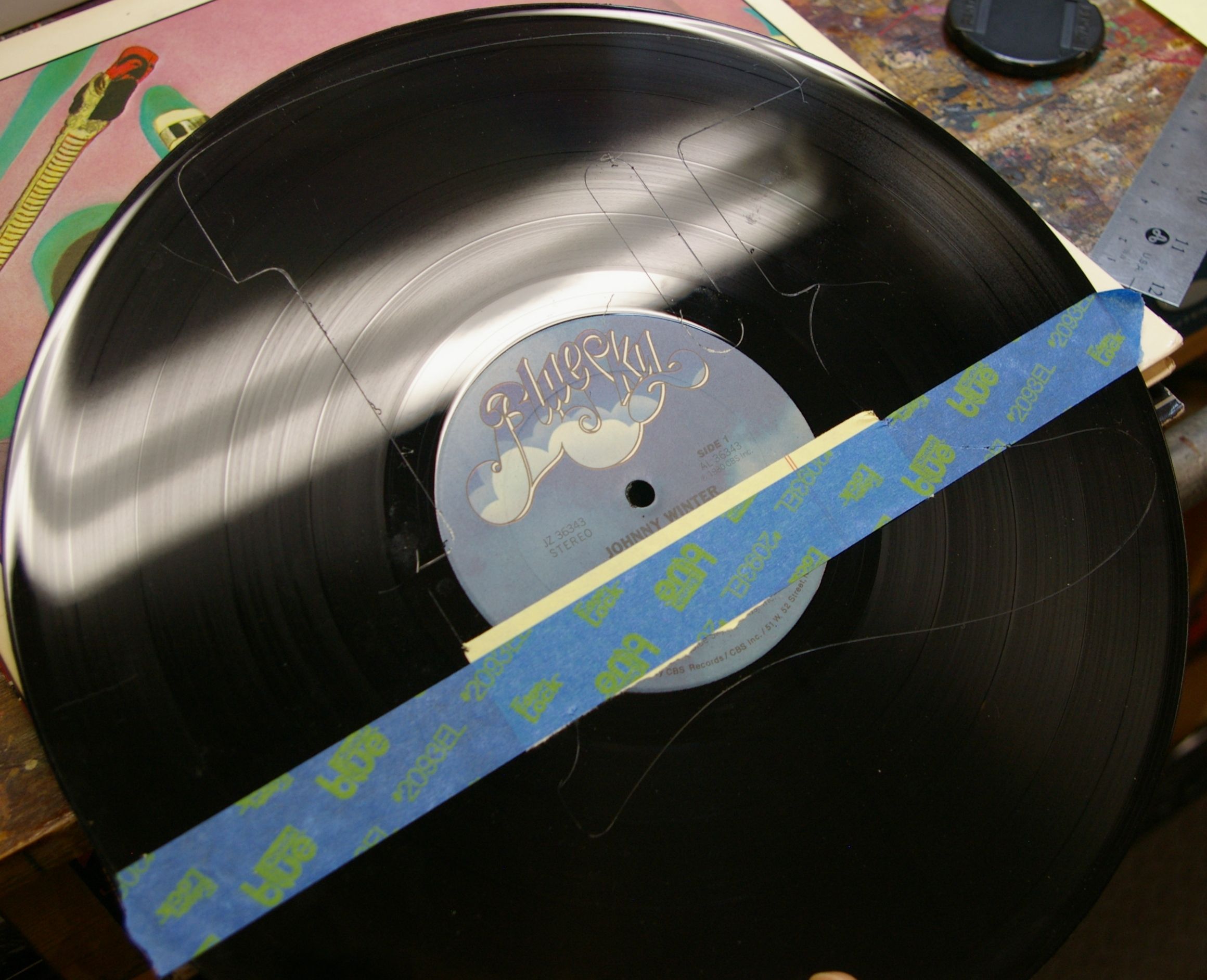 Vinyl Record Pickguard for Guitar 7 Steps (with Pictures) Instructables