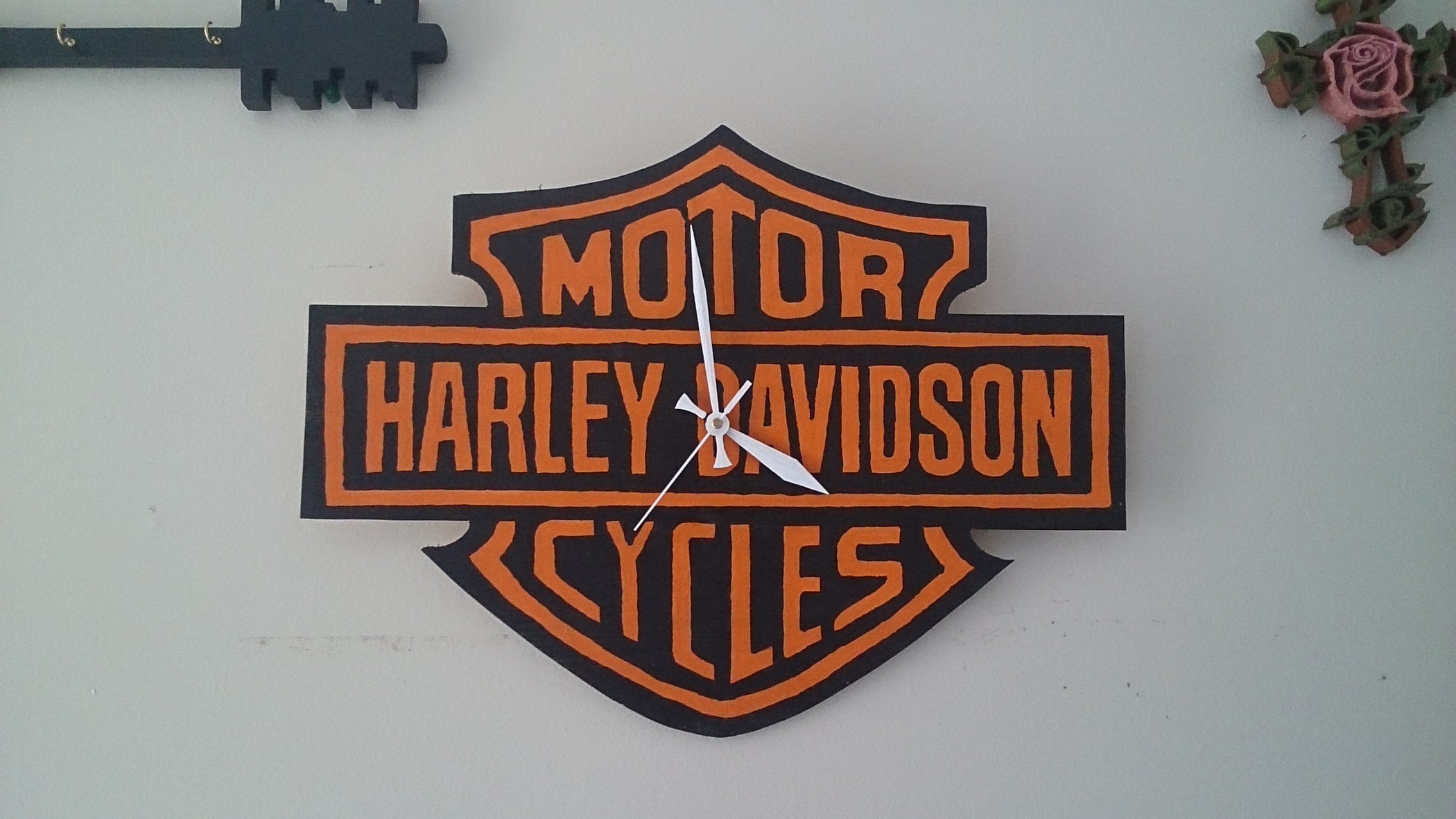 Simply Harley Davidson Clock 6 Steps Instructables