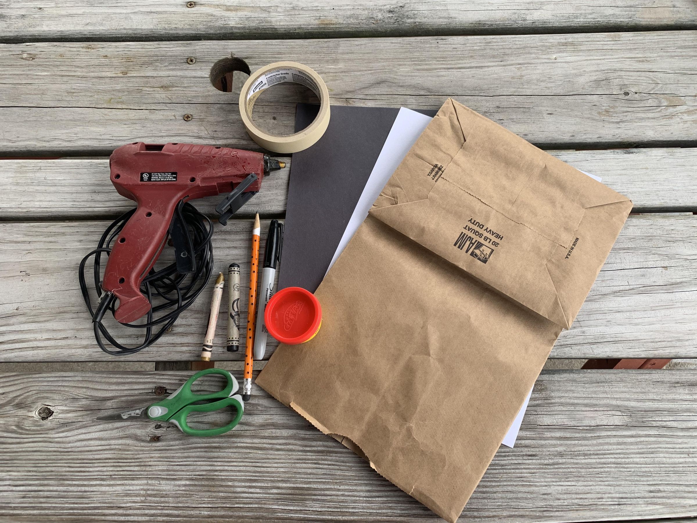 Giant Cicada Sculpture Using a Paper Lunch Bag 7 Steps (with Pictures) Instructables