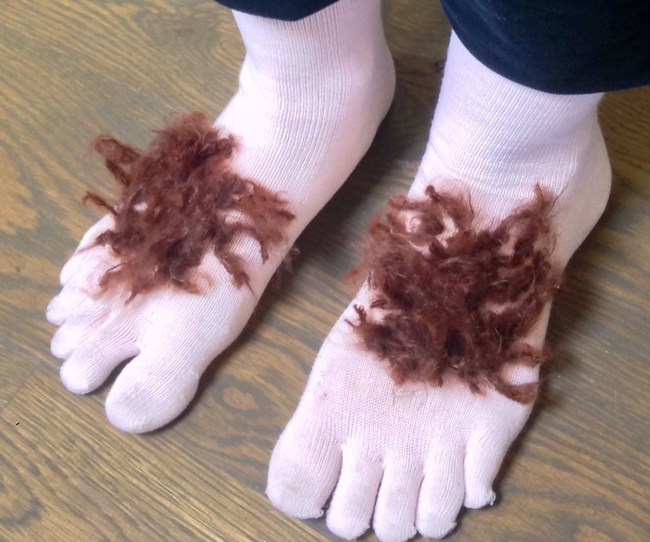 5-minute quick hobbit feet DIY Project DIY Project Image